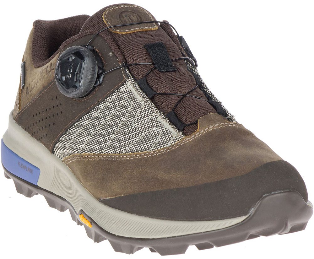 Merrell Hiking Shoes Brown - Zion Boa GORE-TEX® - Womens 34NUCXKTP
